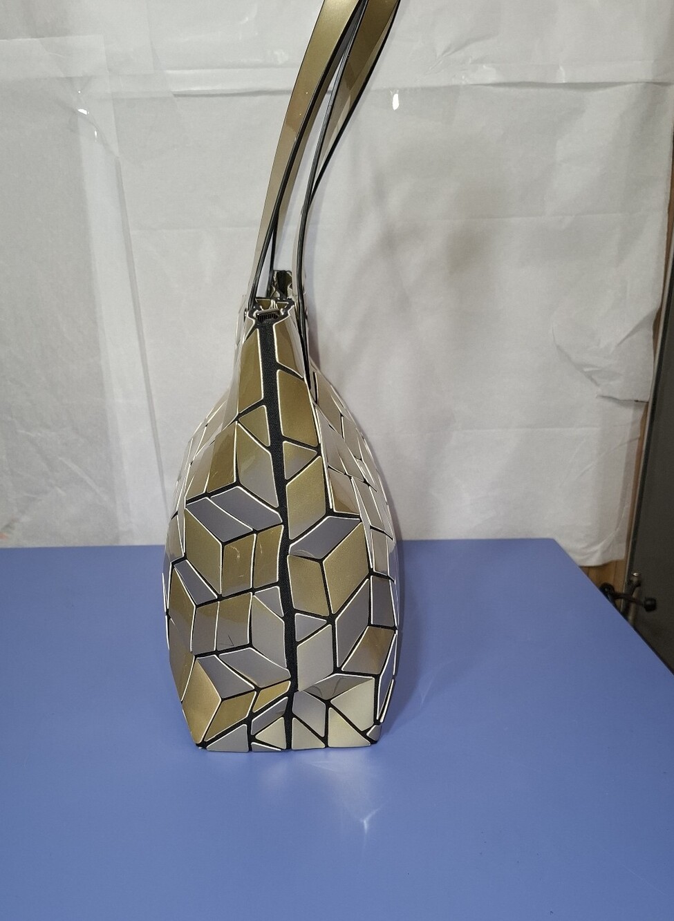 Emilio Pepe Italy 3D Geometric Tote Bag- EUC - Picture 2 of 12
